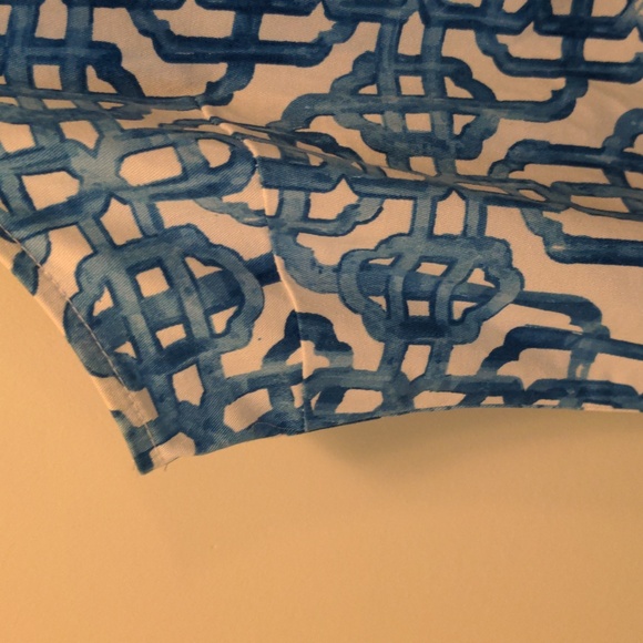 Mud Pie Women's Size L 12-14 Sleeveless Geometric Print One Piece Dress - Picture 7 of 16